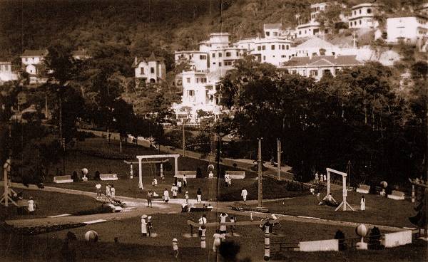 Khu nghỉ dưỡng tại Tam Đảo từ trên cao