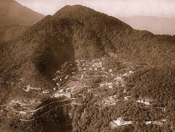 Núi Tam Đảo từ trên cao